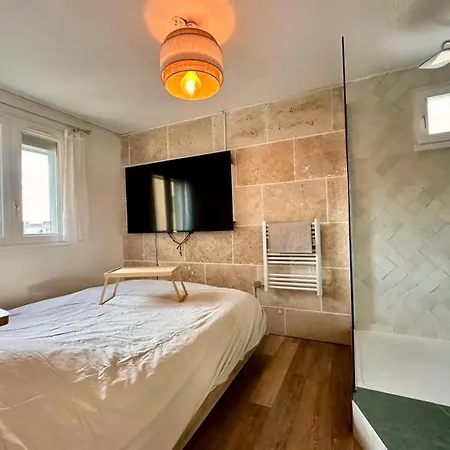 Loft Style Architecte - Bain Duo Et Cinema - Cap D'agde Apartamento Agde